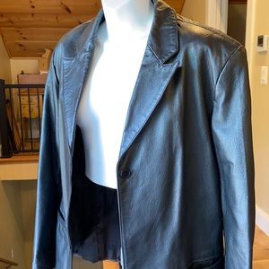 Leather jacket